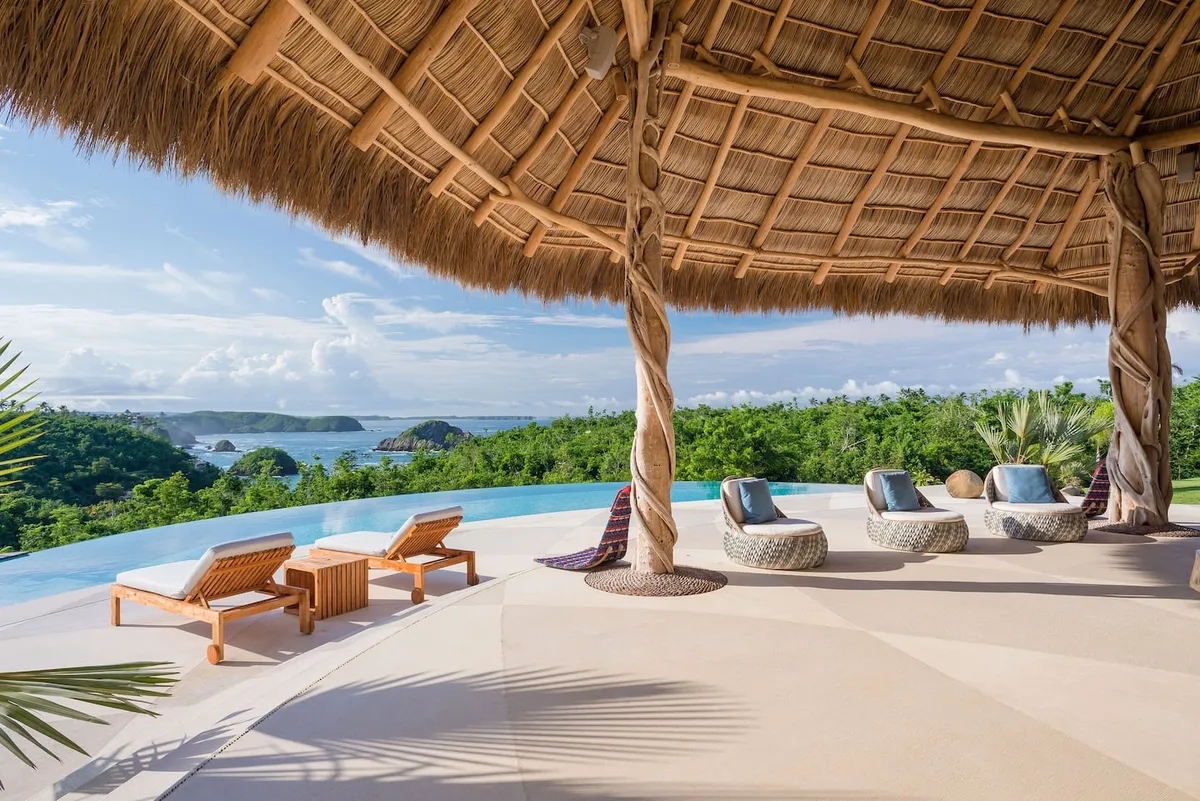 Cliffside Villa in Careyes