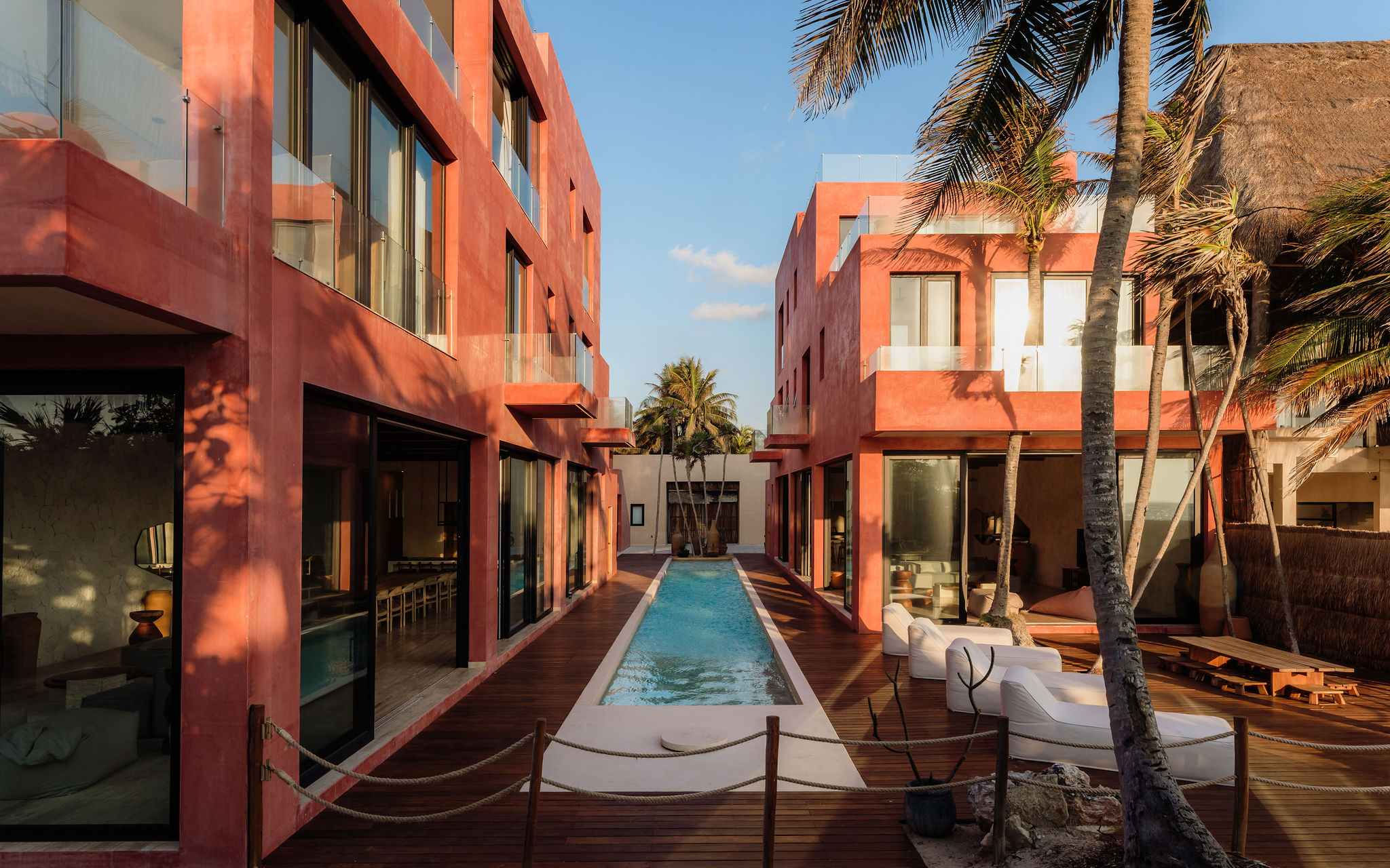 Beachfront Hacienda in Tulum 