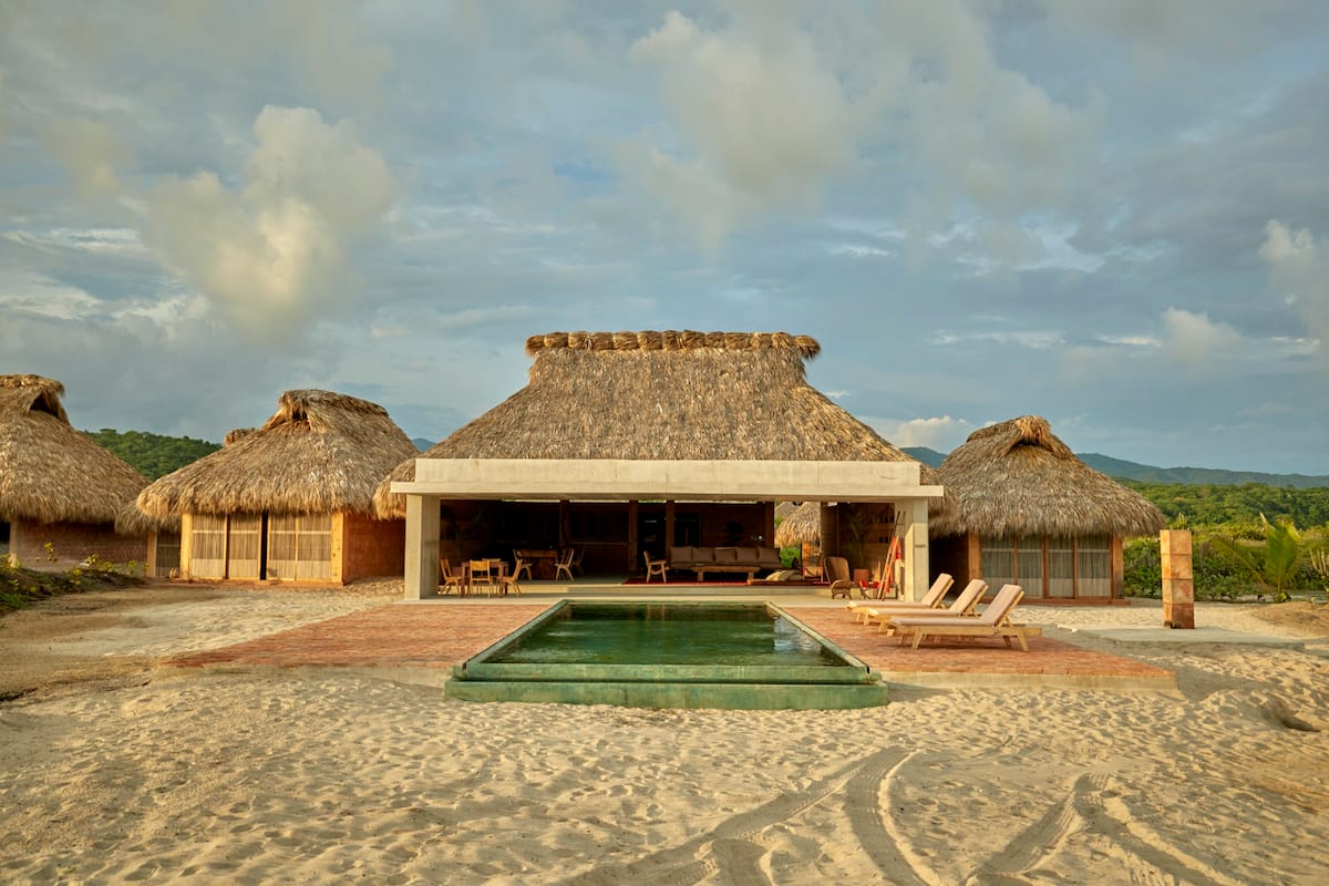 Beachfront Home in Casa Wabi